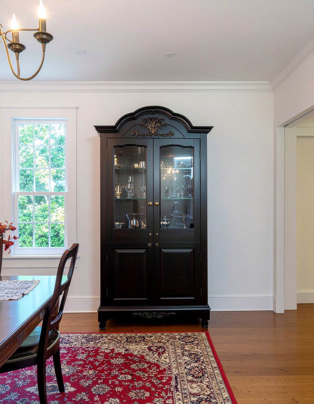 Vintage Style Armoire - 30 dining room storage cabinet ideas