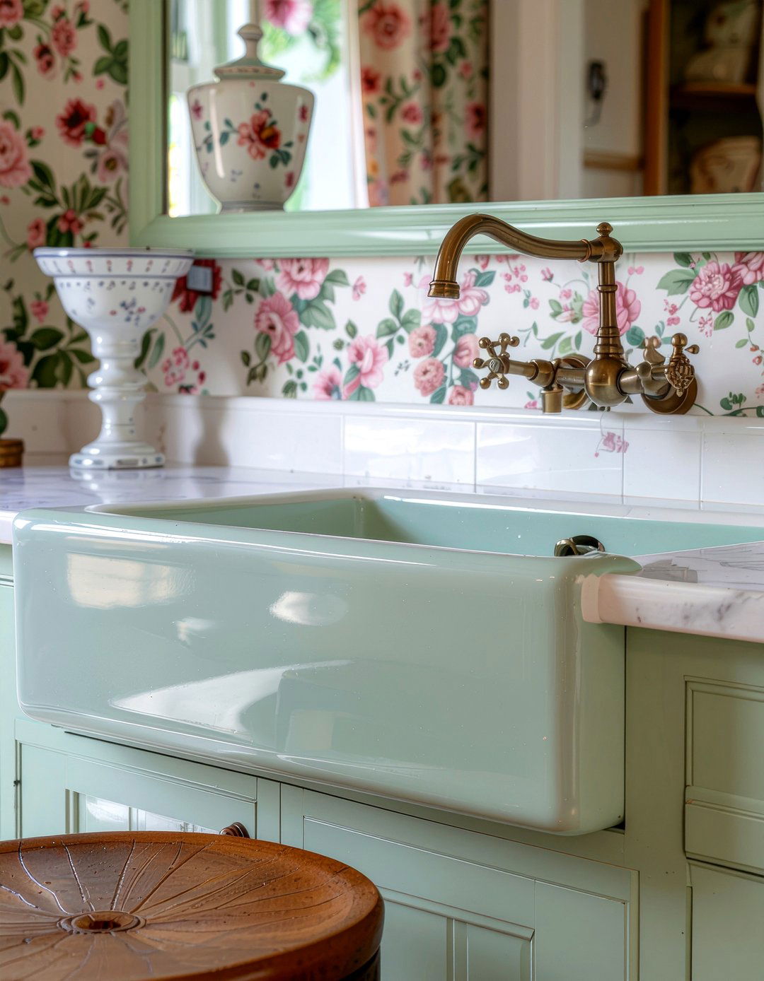 Vintage Style Bar Sink - 30 bar sink kitchen ideas