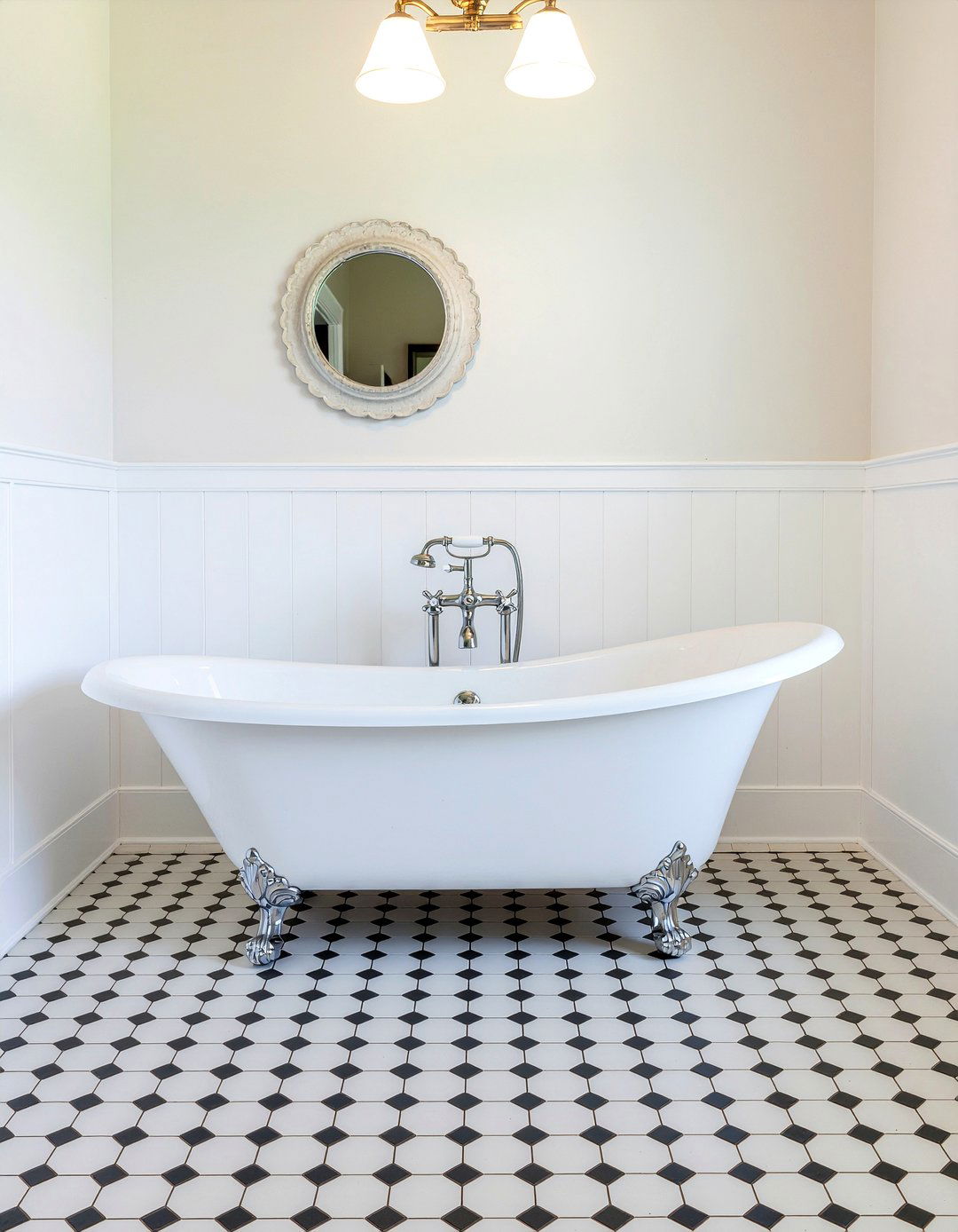 Vintage Style Bathroom - 30 girls bathroom ideas