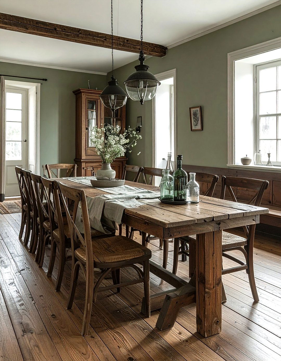 Vintage Style Dining Room - 30 achievable dining room ideas