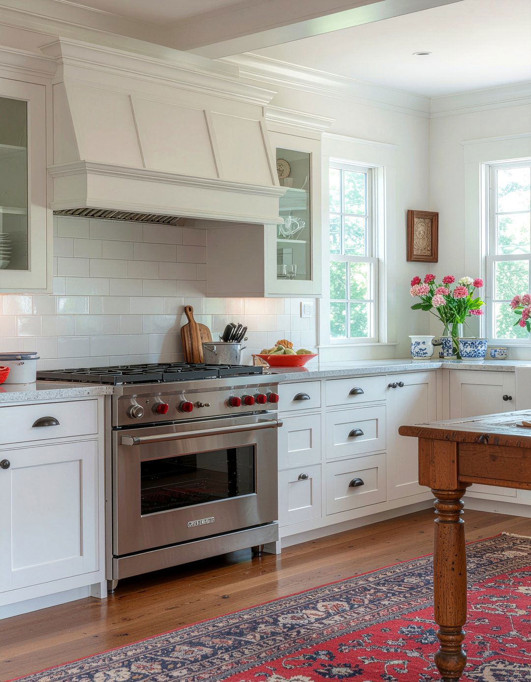 Vintage Style Hutch - 30 kitchen buffet ideas