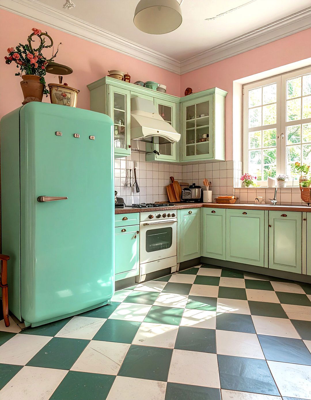 Vintage Style Kitchen - 30 homey kitchen ideas