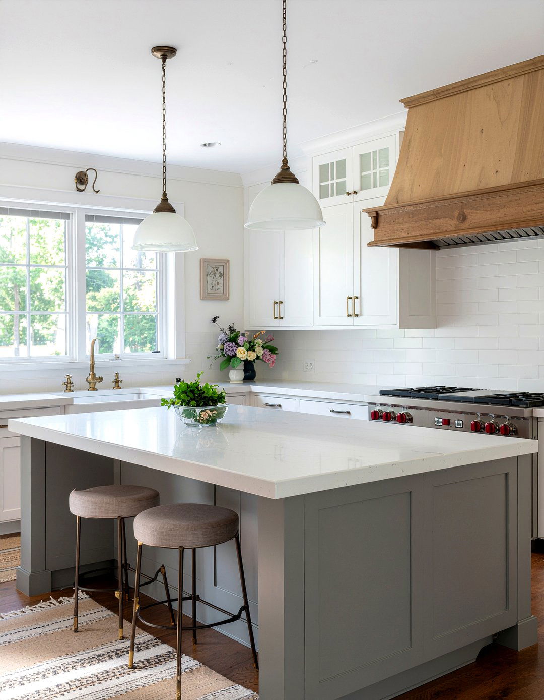 Vintage Style Kitchen Pendants - 30 modern pendant kitchen ideas