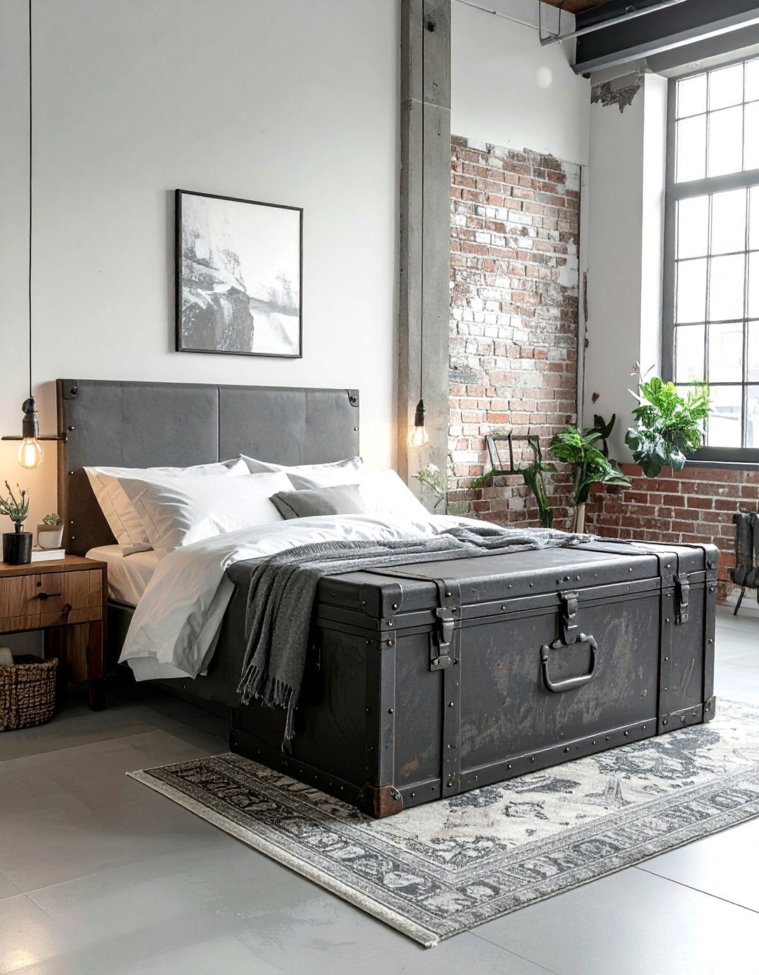 30 Industrial Gray Bedroom Ideas for a Sleek Retreat