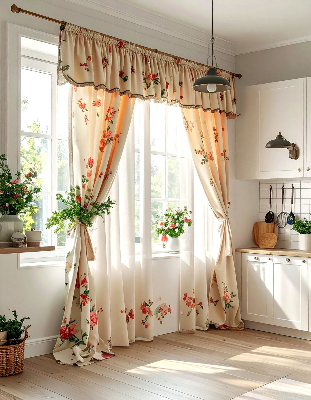 Vintage Valance - 30 valance ideas