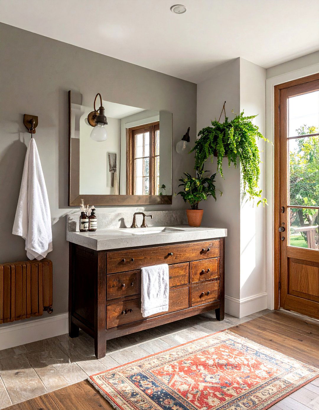 Vintage Vanity - 30 dreamy bathroom ideas