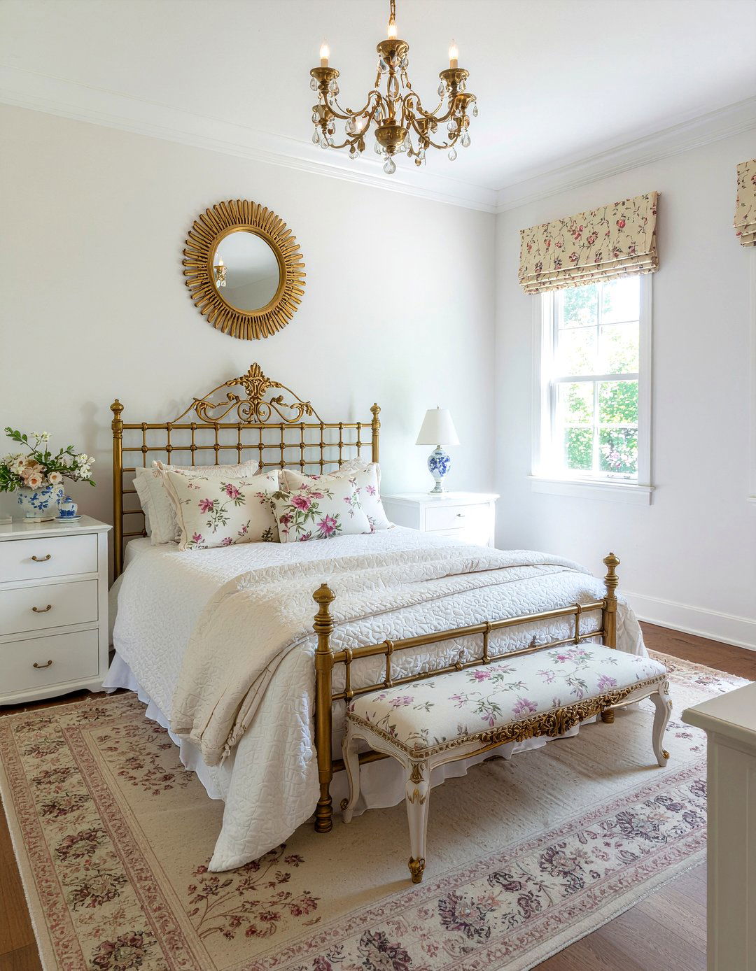 Vintage White Bedroom - 30 bedroom white walls