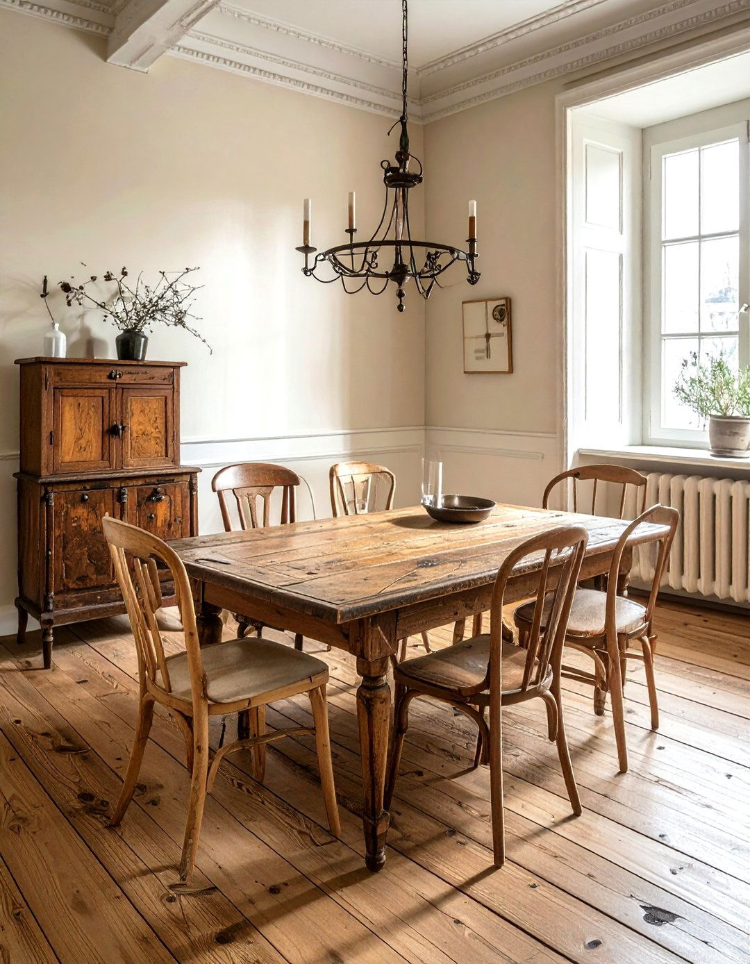 Vintage Wood Dining Room - 30 wood dining room ideas