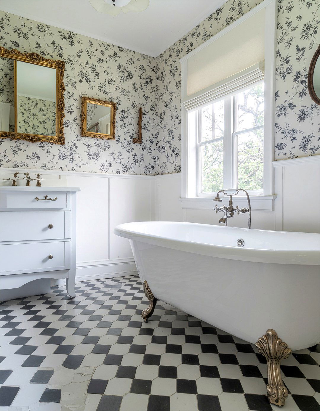 Vintage bathroom - 30 bathroom personality ideas