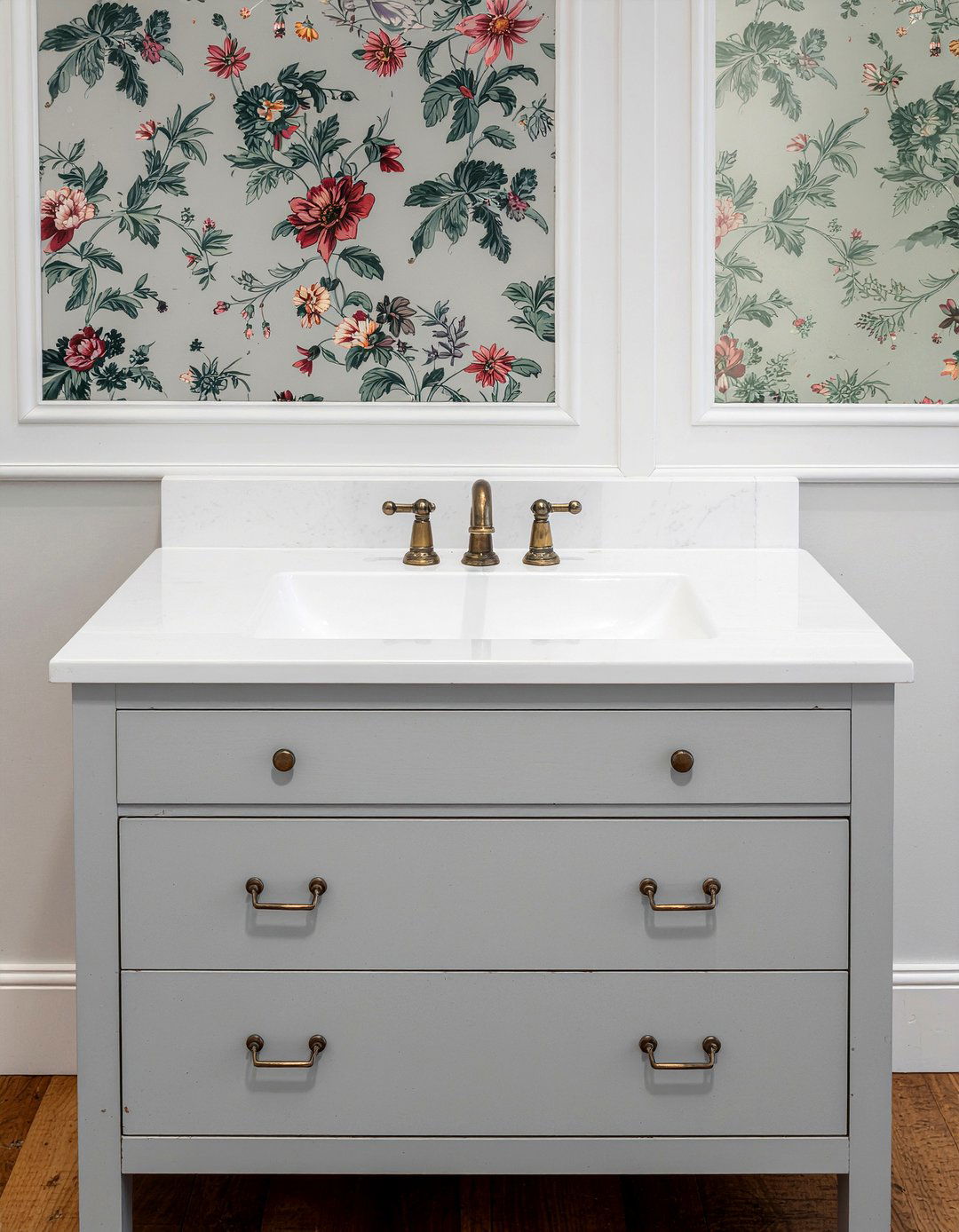 Vintage bathroom vanity - 30 bathroom trend forecast ideas