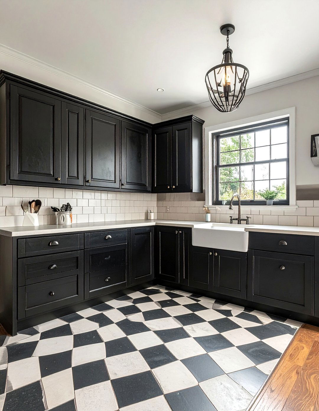 Vintage black kitchen cabinets - 30 black kitchen cabinet ideas