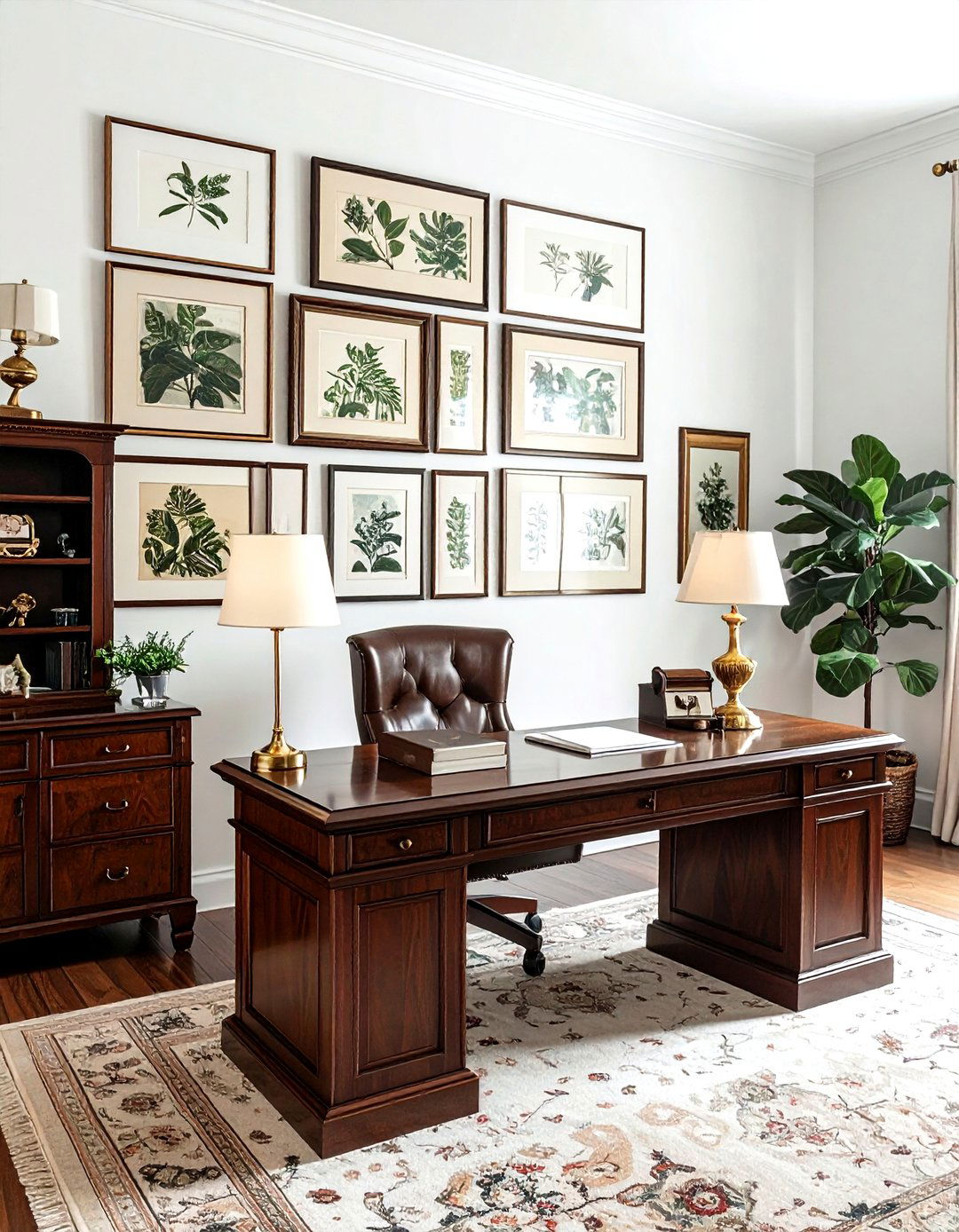 Vintage botanical prints - 30 botanical decor ideas