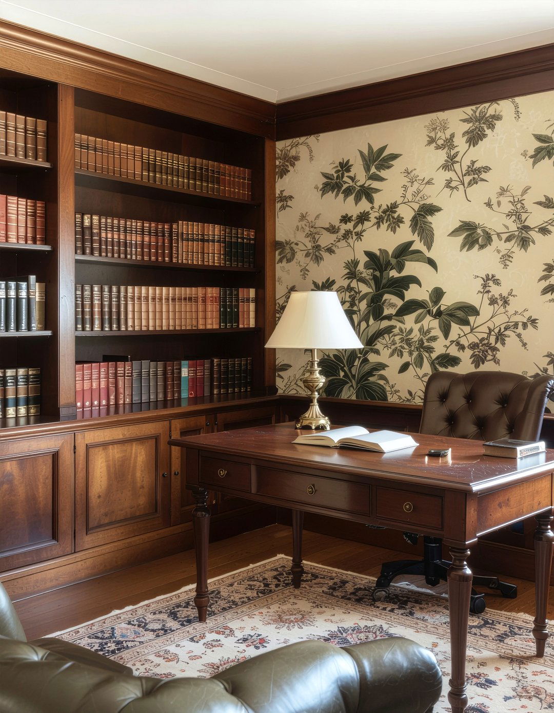 Vintage botanical wallpaper - 30 floral wallpaper ideas