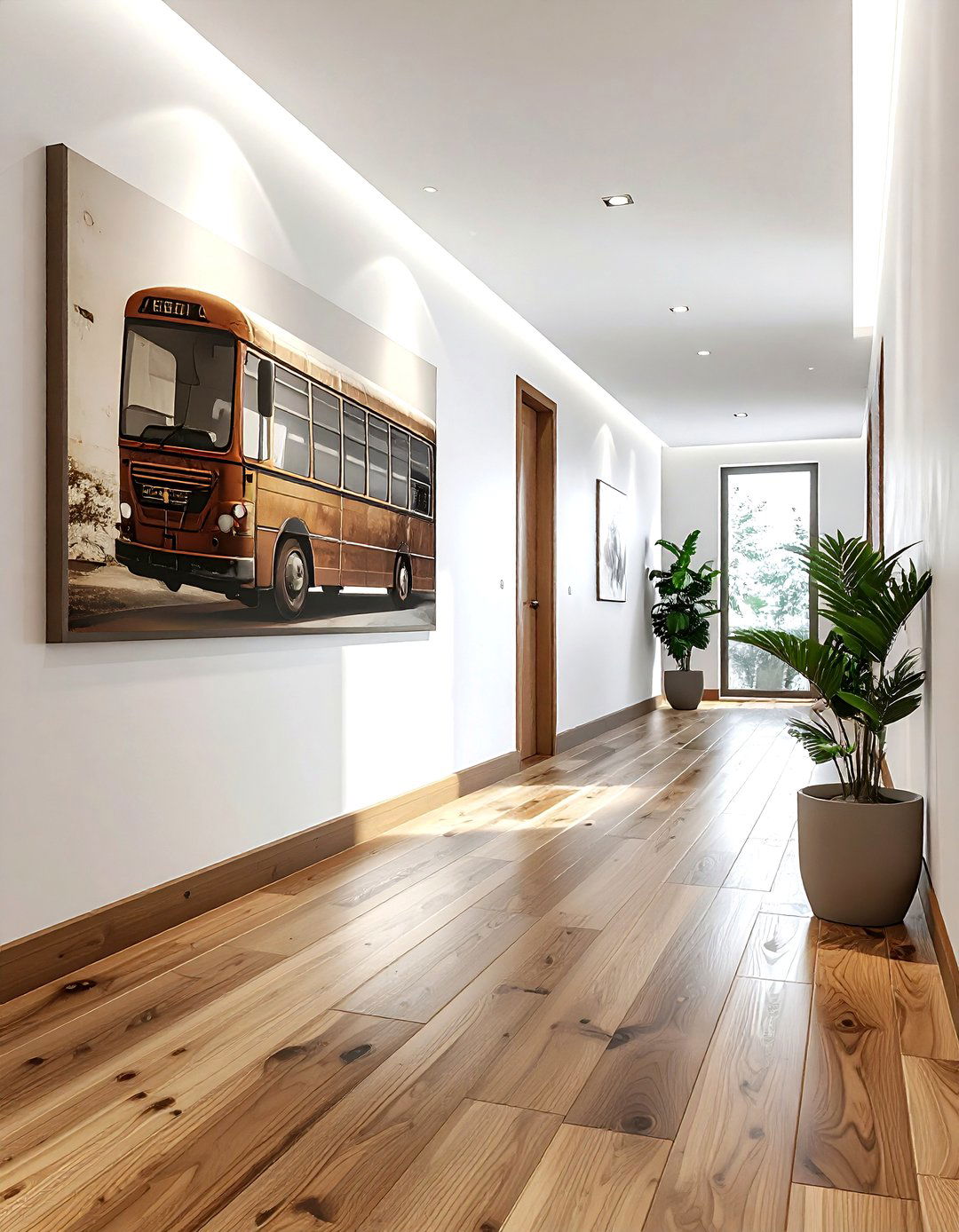 Vintage bus roll sign - 30 vintage travel decor ideas