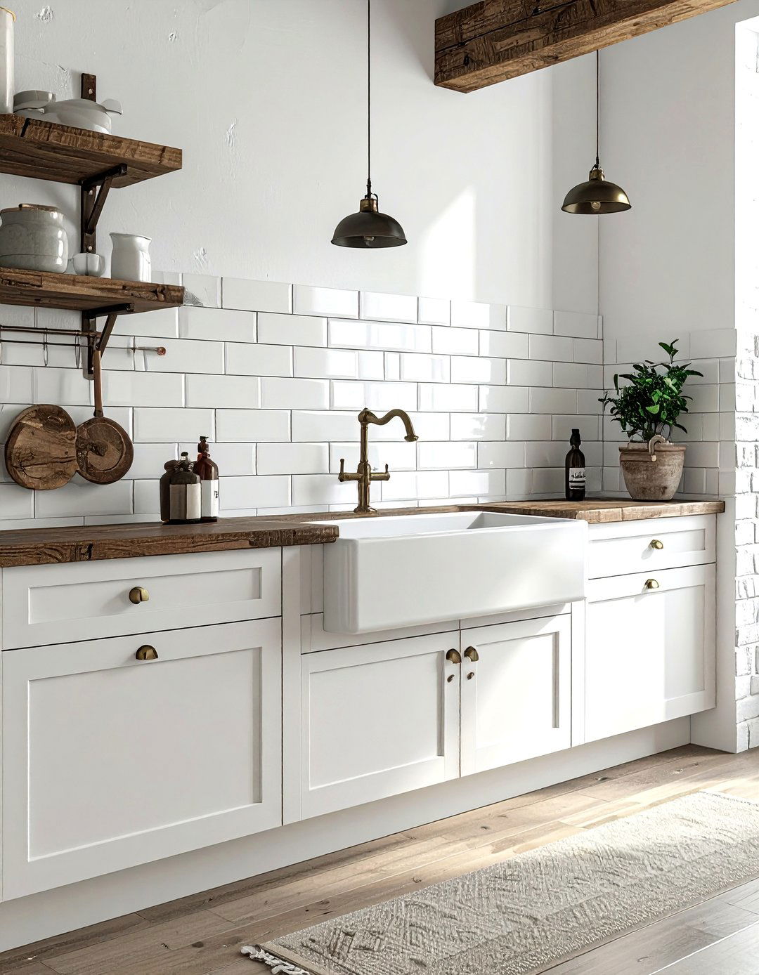 Vintage cast iron sink with backsplash - 30 cast iron sink kitchen ideas