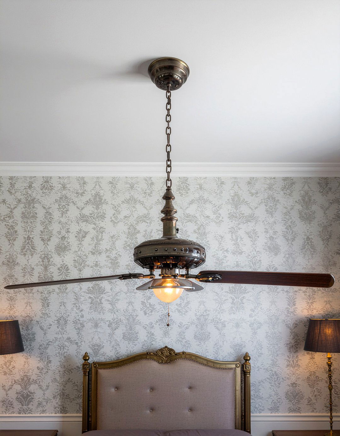 Vintage ceiling fan - 30 bedroom ceiling fans
