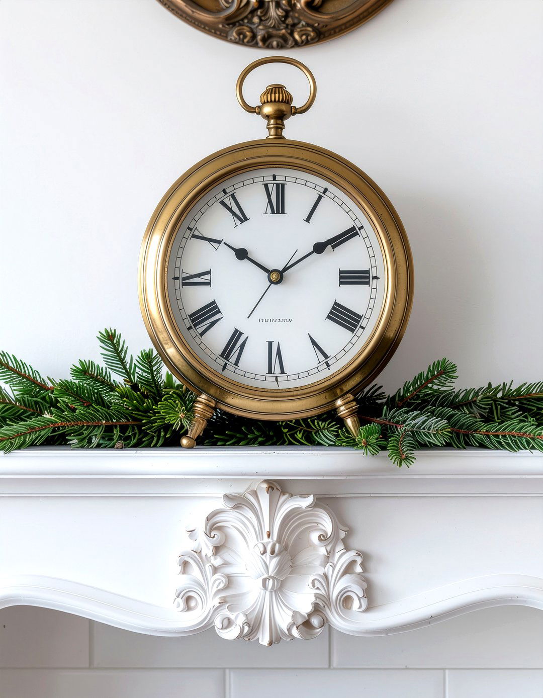 Vintage clock - 30 estate sale decor ideas