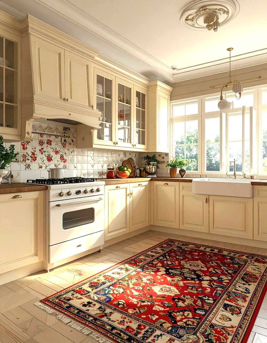 Vintage cream kitchen aesthetic - 30 cream kitchen design ideas