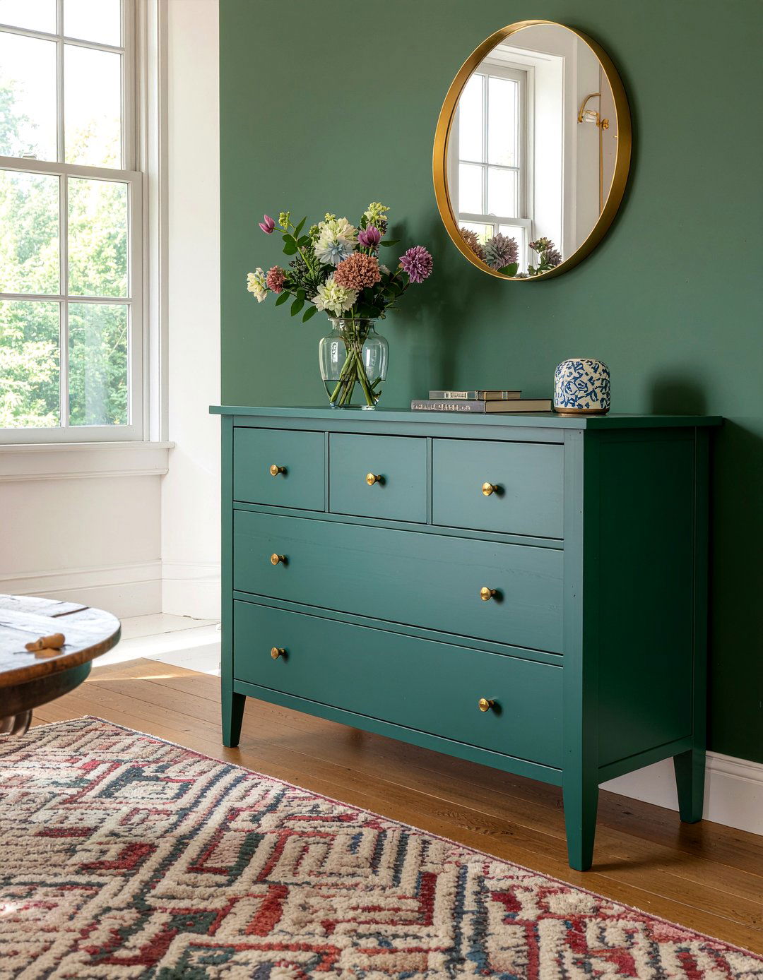 Vintage dresser conversion - 30 dining room storage ideas