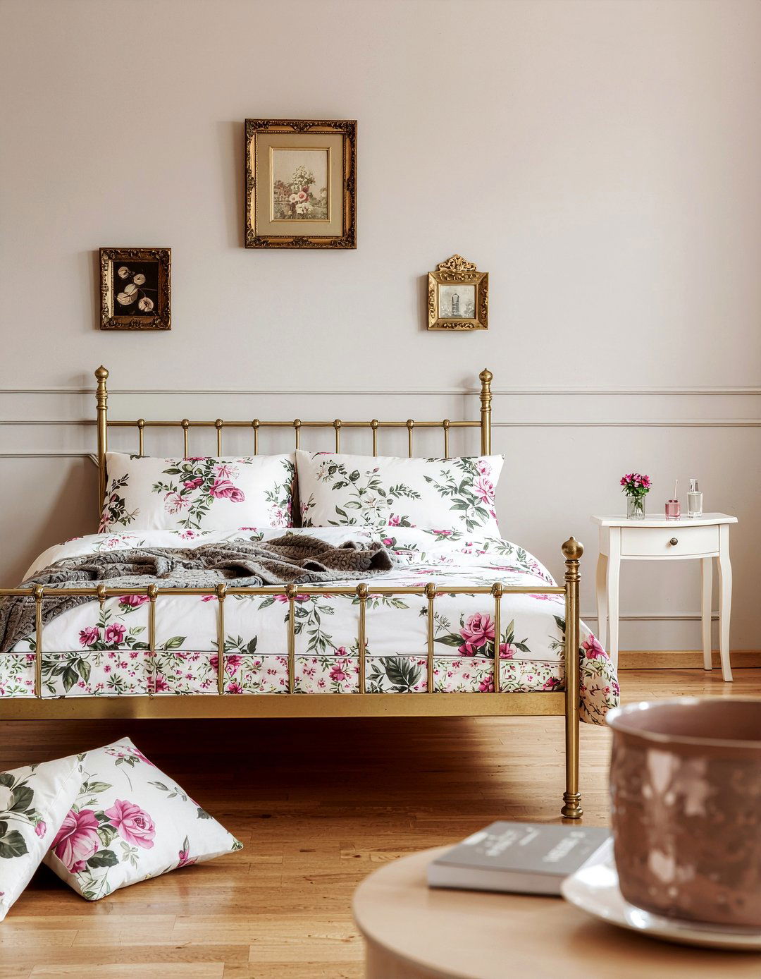 Vintage dusty pink bedroom - 30 bedroom dusty pink walls