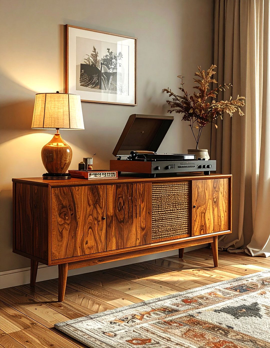 Vintage furniture accent - 30 home styling tips