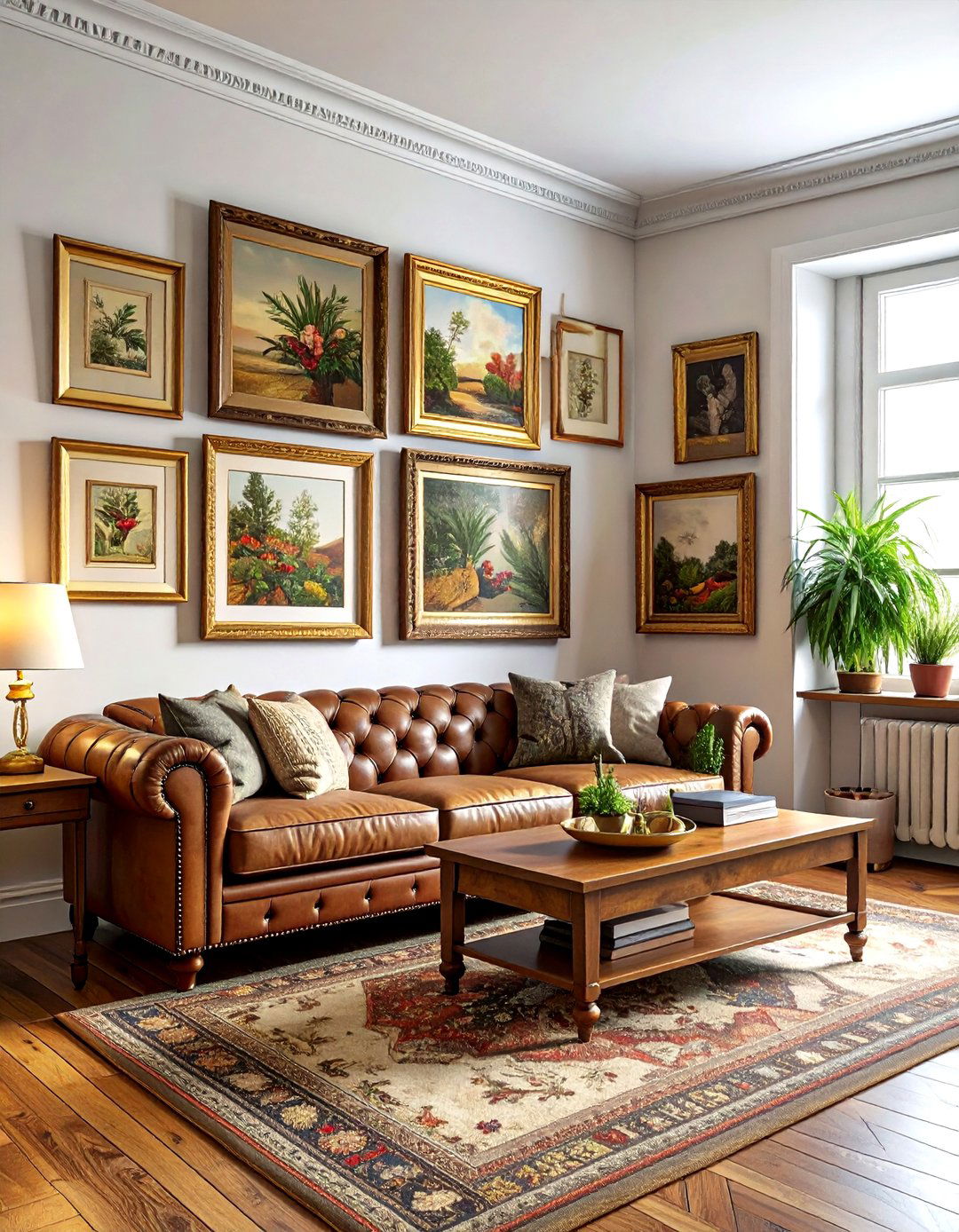 Vintage gallery wall - 30 trending decor ideas