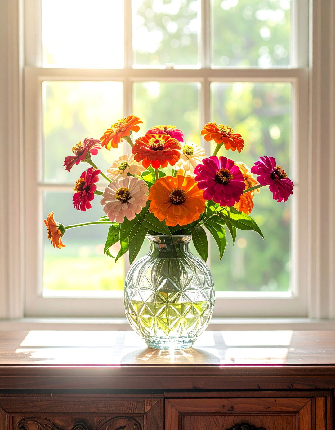 Vintage glass vase - 30 glass vase ideas