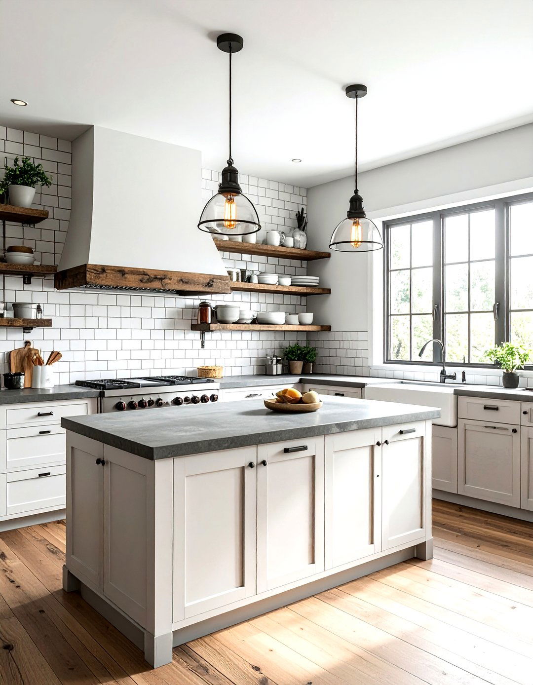 Vintage industrial kitchen - 30 kitchen style mixing ideas