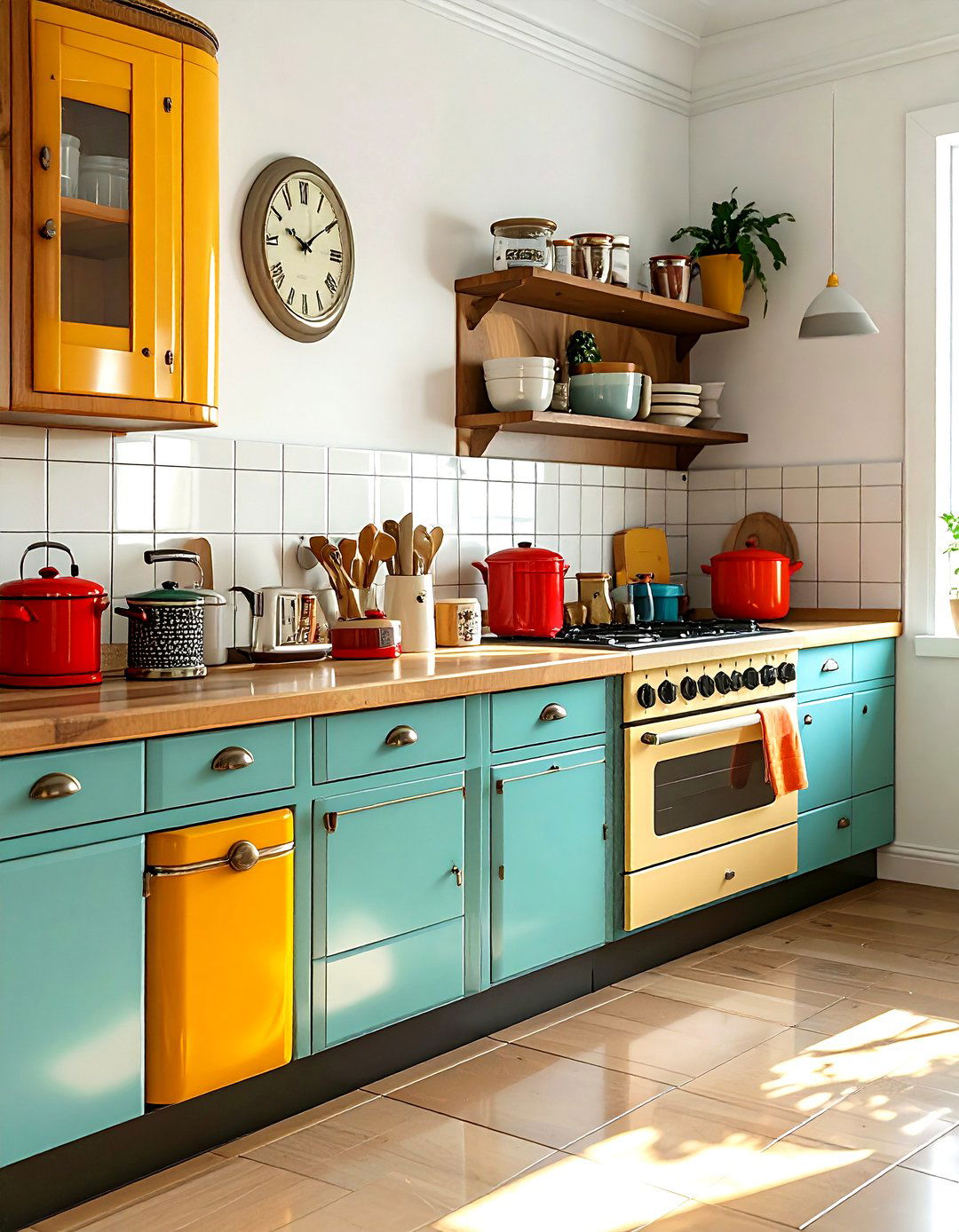 Vintage kitchen decor - 30 mid-century modern kitchen ideas