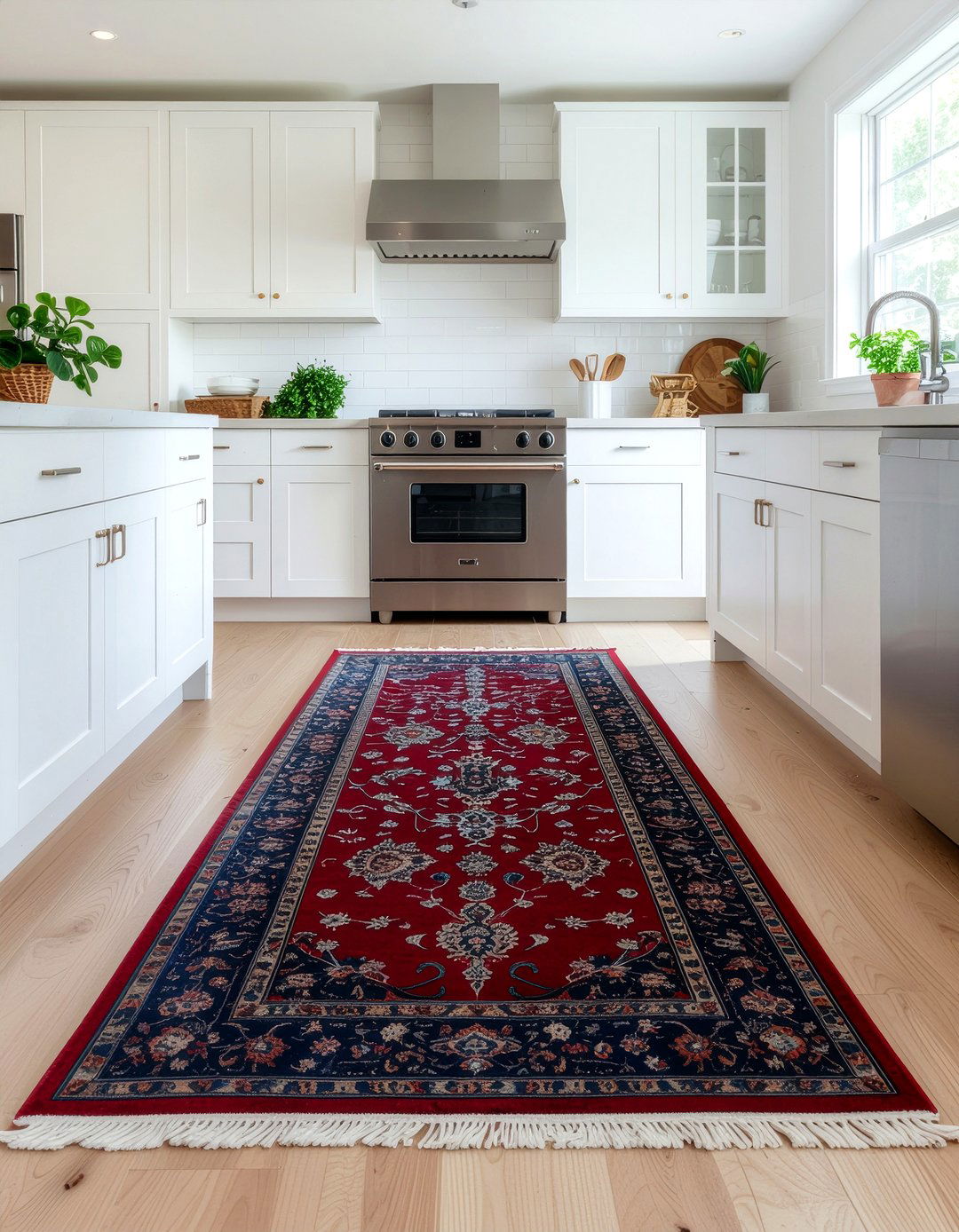 Vintage kitchen rugs - 30 kitchen decor ideas
