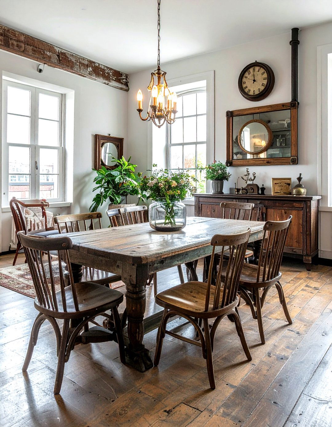 Vintage loft dining room - 30 loft dining room ideas