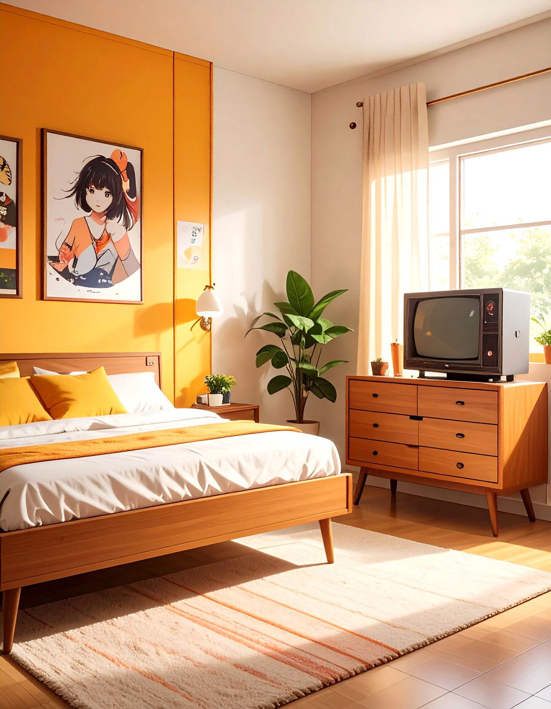 Vintage manga room aesthetic - 30 manga bedroom ideas