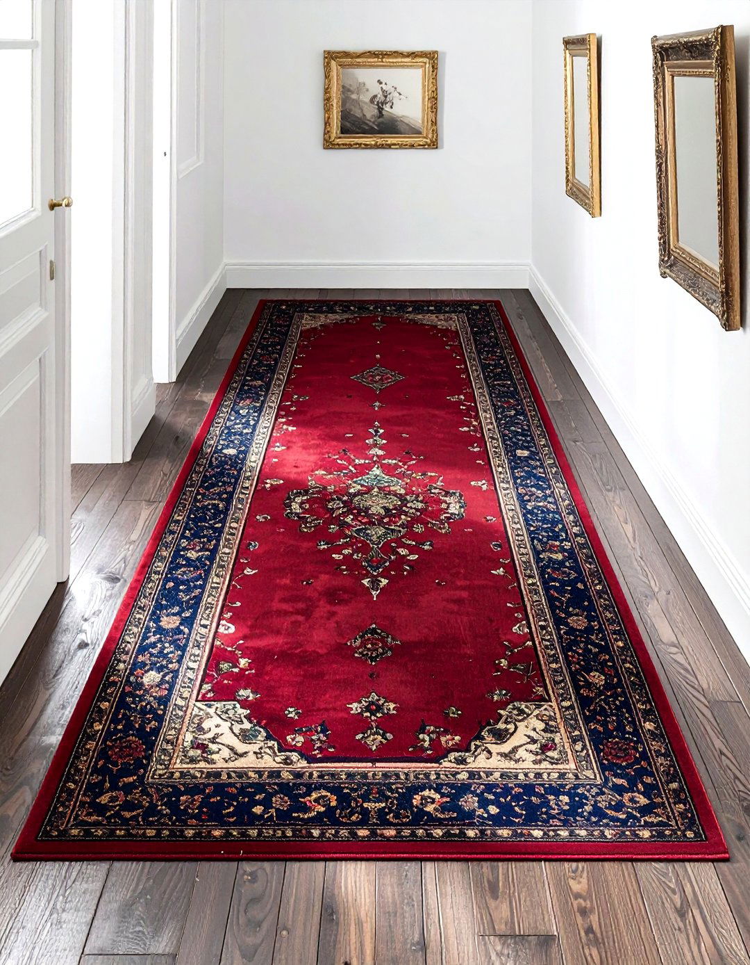 Vintage persian runner - 30 hallway runner ideas