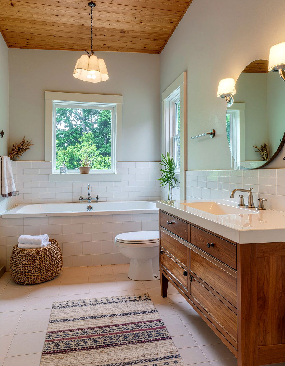 Vintage ranch bathroom - 30 ranch bathroom ideas
