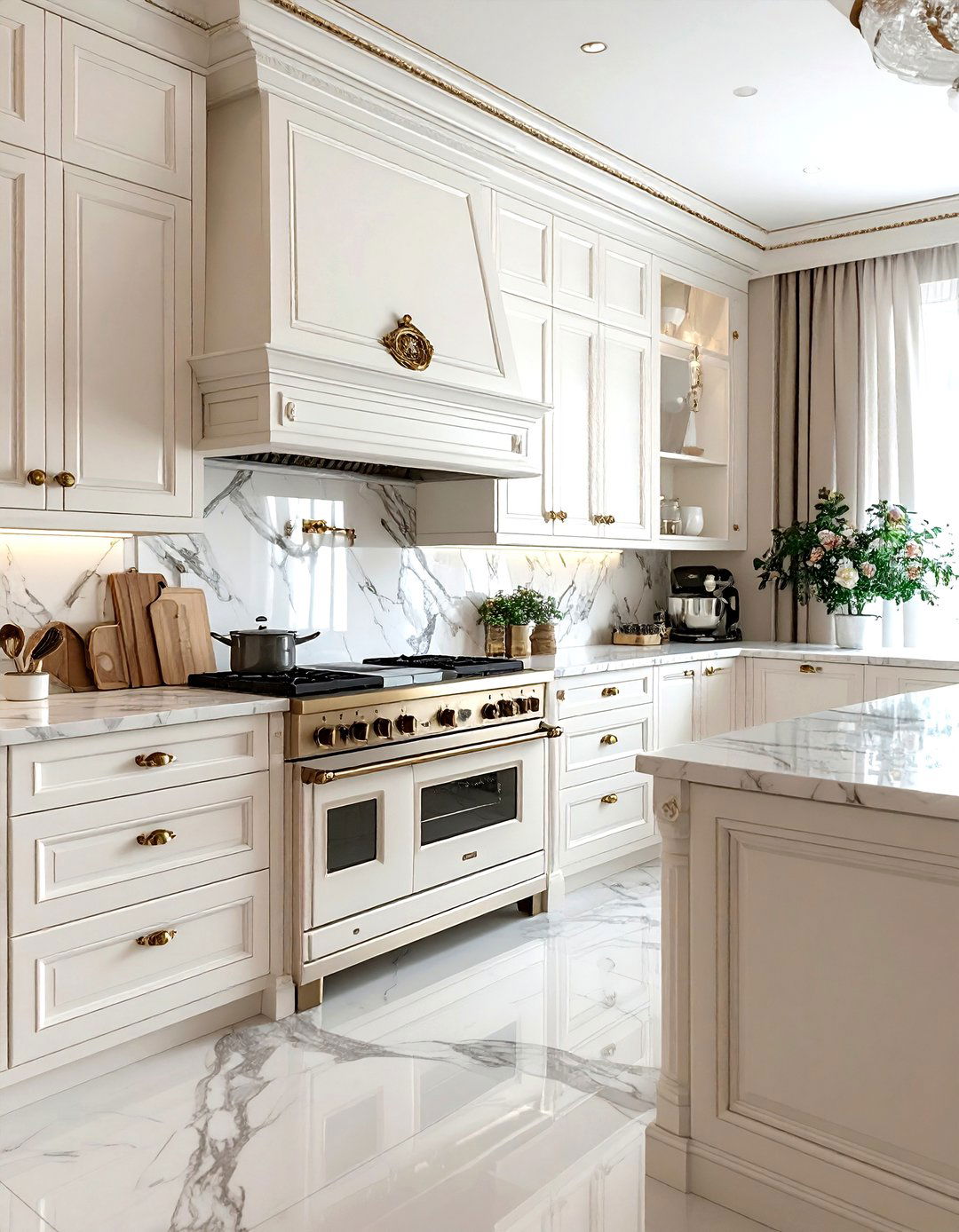 Vintage regency kitchen - 30 Hollywood regency kitchen ideas