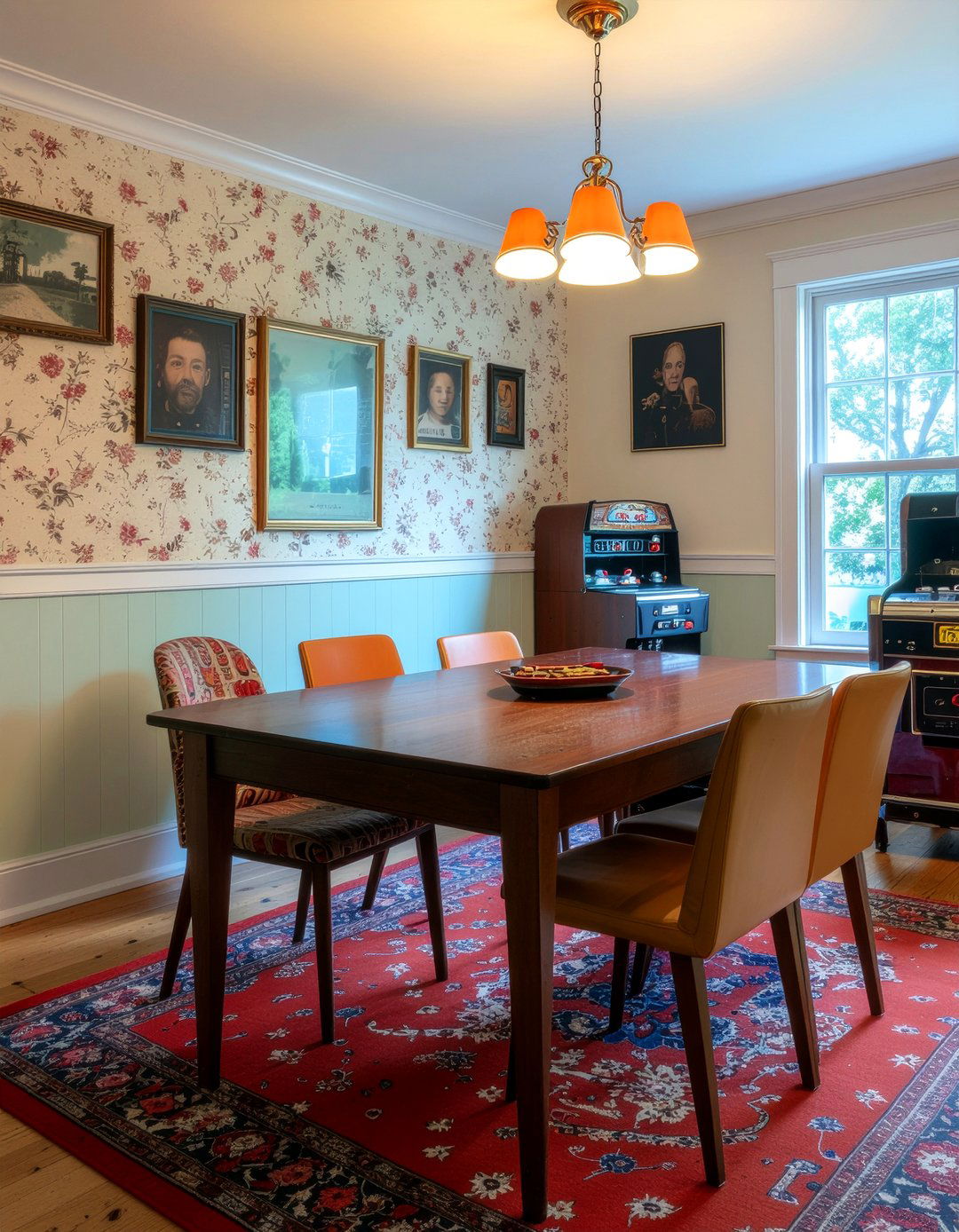 Vintage style game room - 30 dining room game room combo ideas