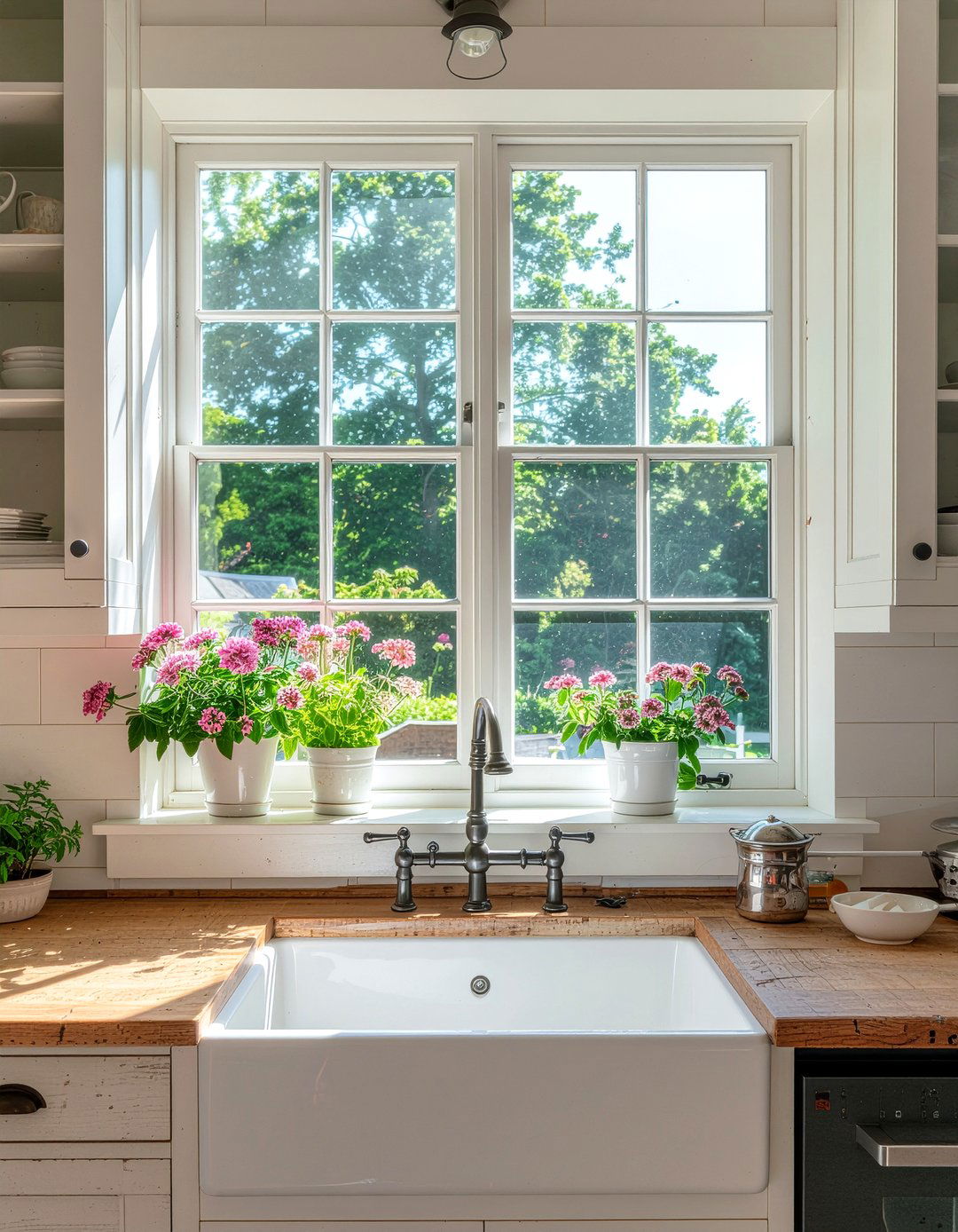 Vintage window chalkboard - 30 kitchen message board ideas