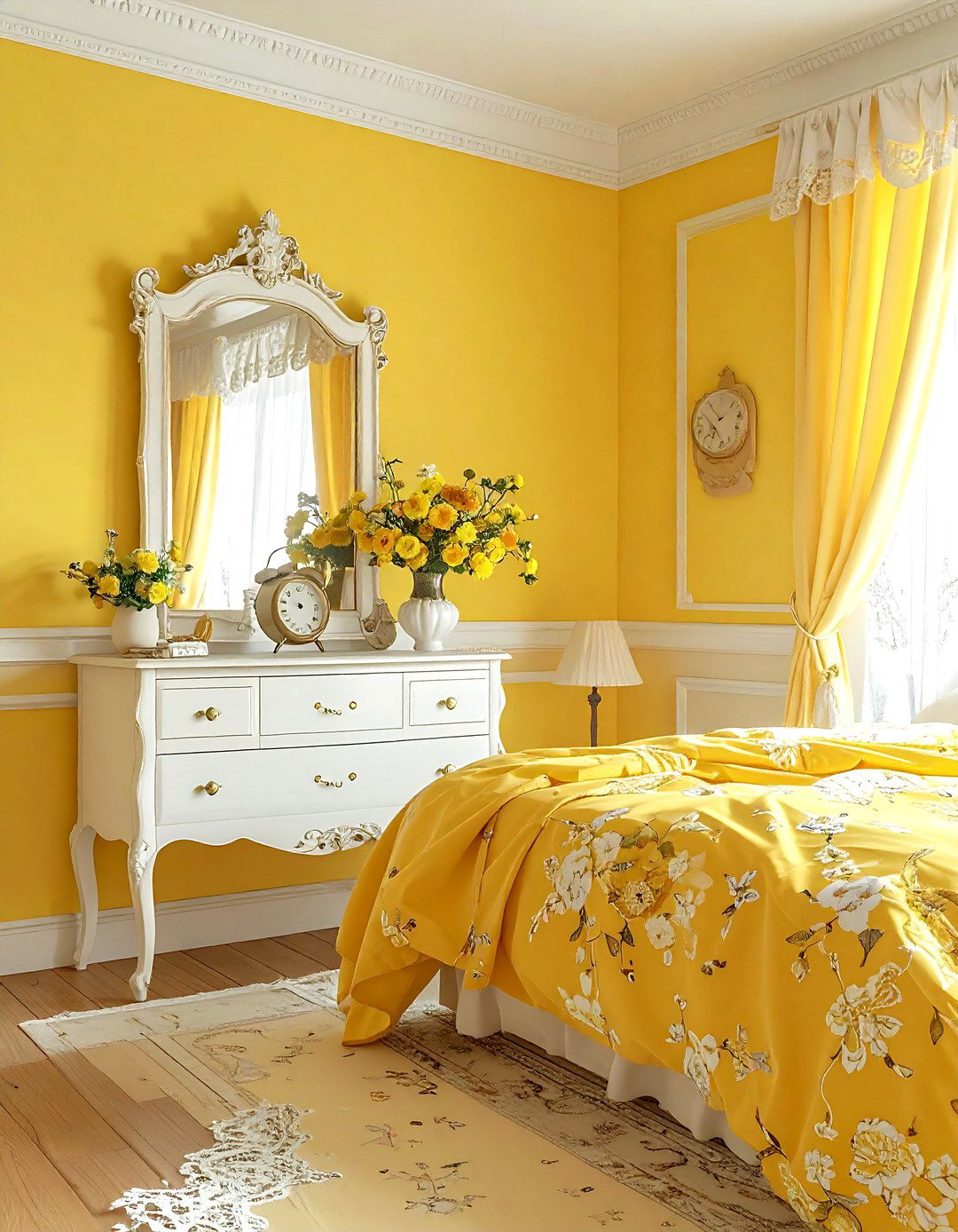 30 Calm Yellow and White Bedroom Ideas for Ultimate Comfort