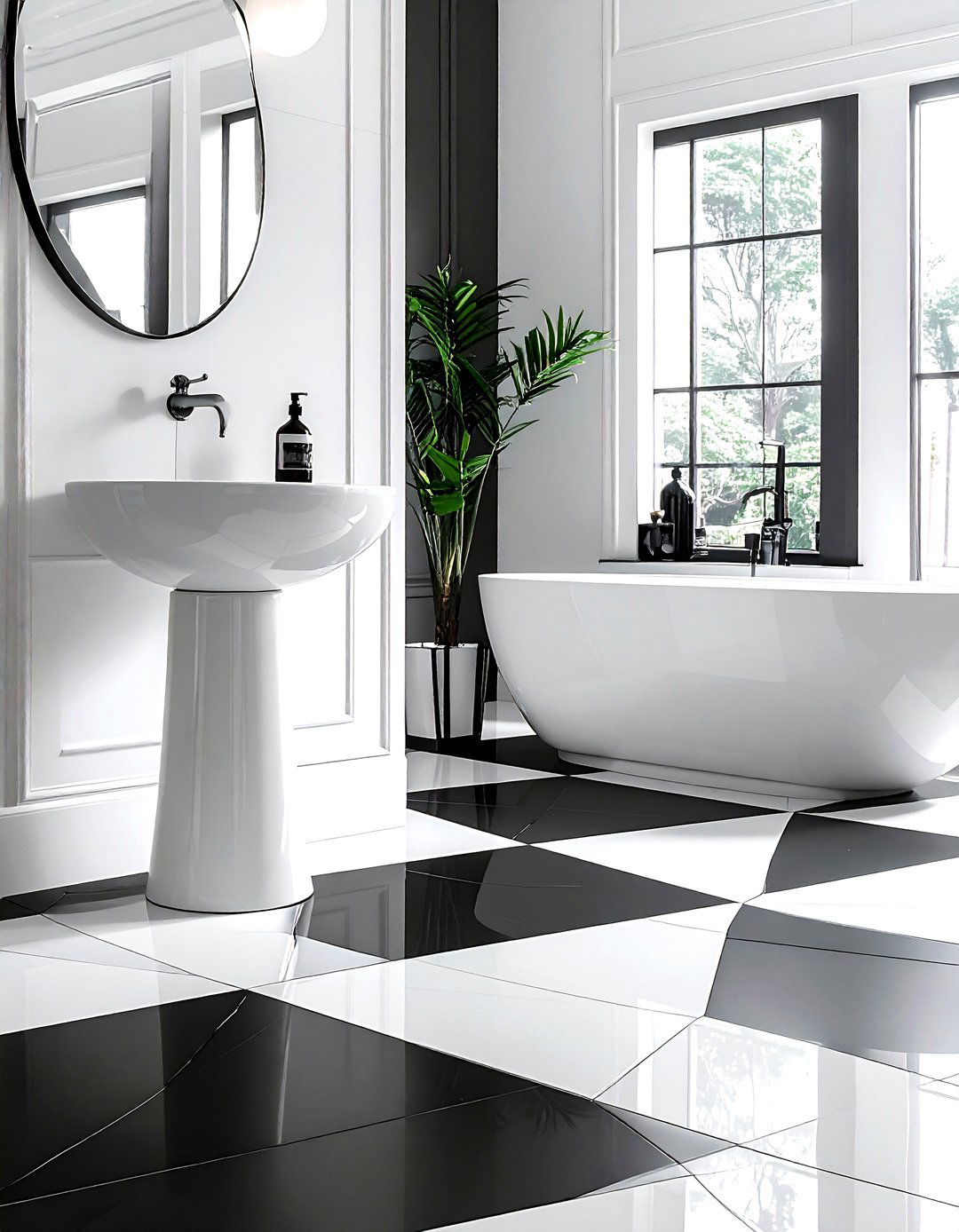 Vinyl Floor Tiles - 30 cheap decor ideas