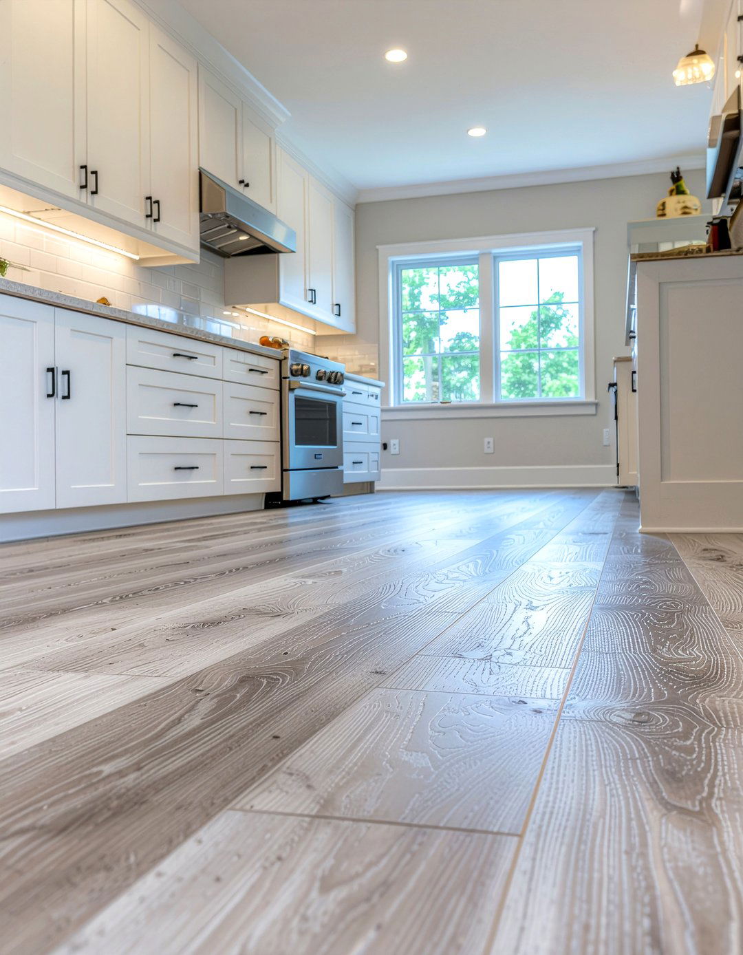 Vinyl Plank Flooring - 30 kitchen facelift ideas