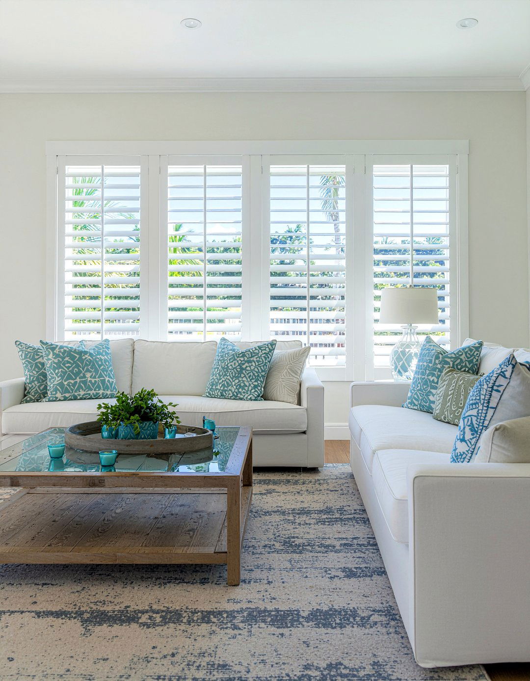 Vinyl Plantation Shutters - 30 living room plantation shutters