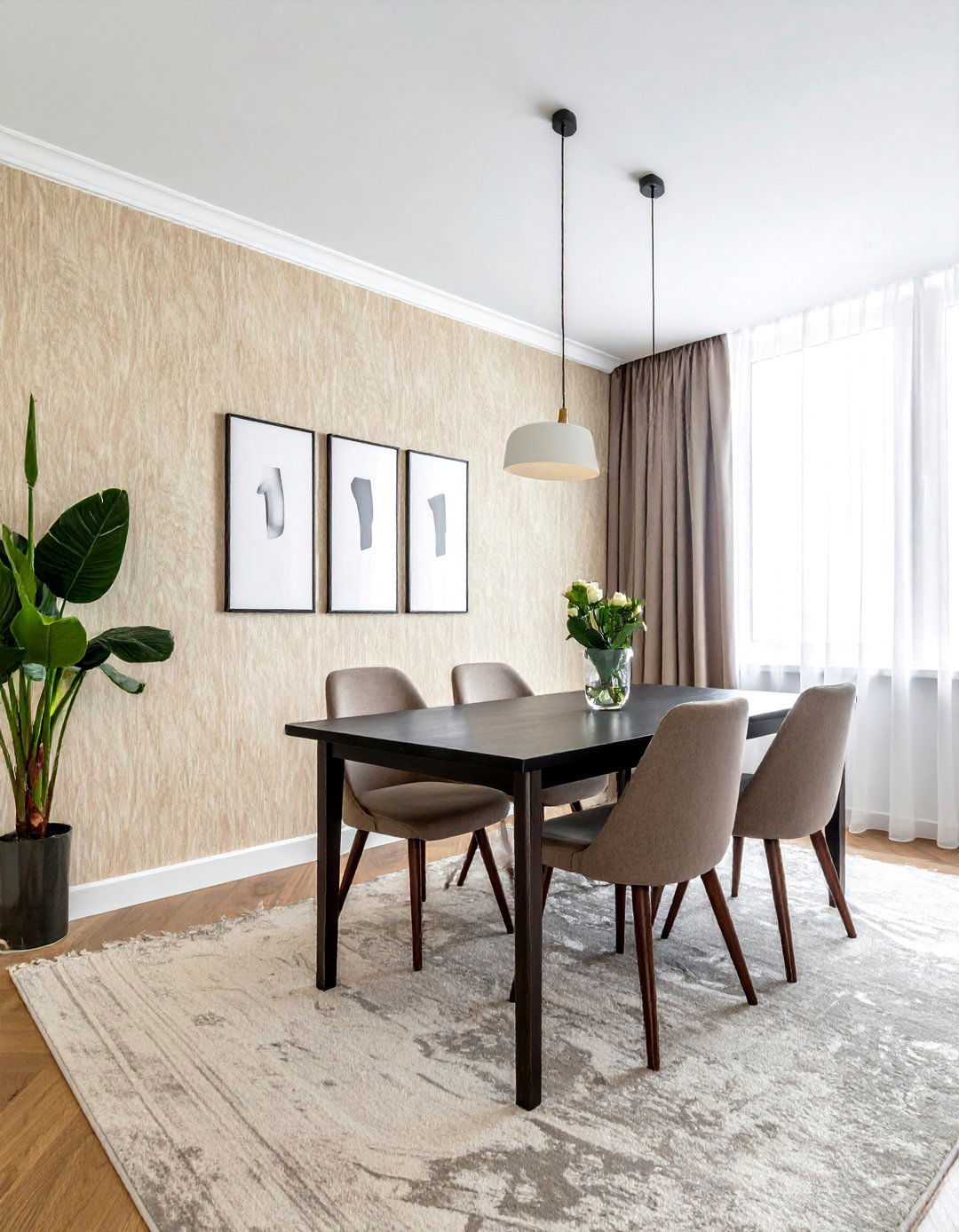 Vinyl Wall Covering - 30 easy-clean decor ideas