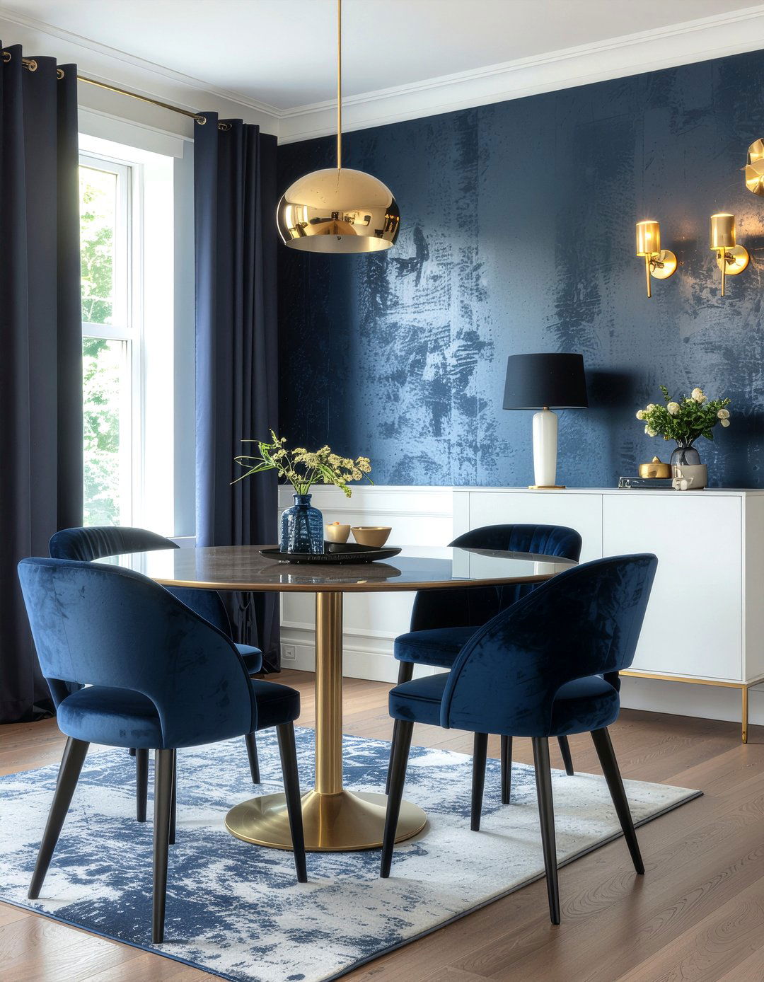 Vinyl wallpaper for dining - 30 durable dining room ideas