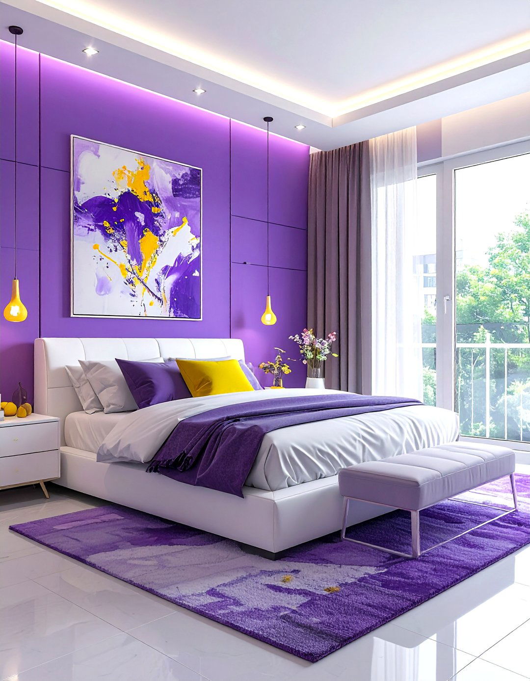 30 Dreamy Purple Bedroom Ideas for a Peaceful Space