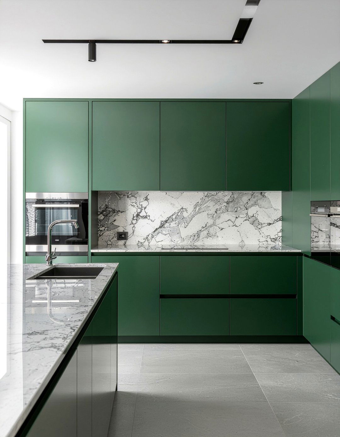 Viridian green kitchen cabinets - 30 green kitchen cabinet ideas