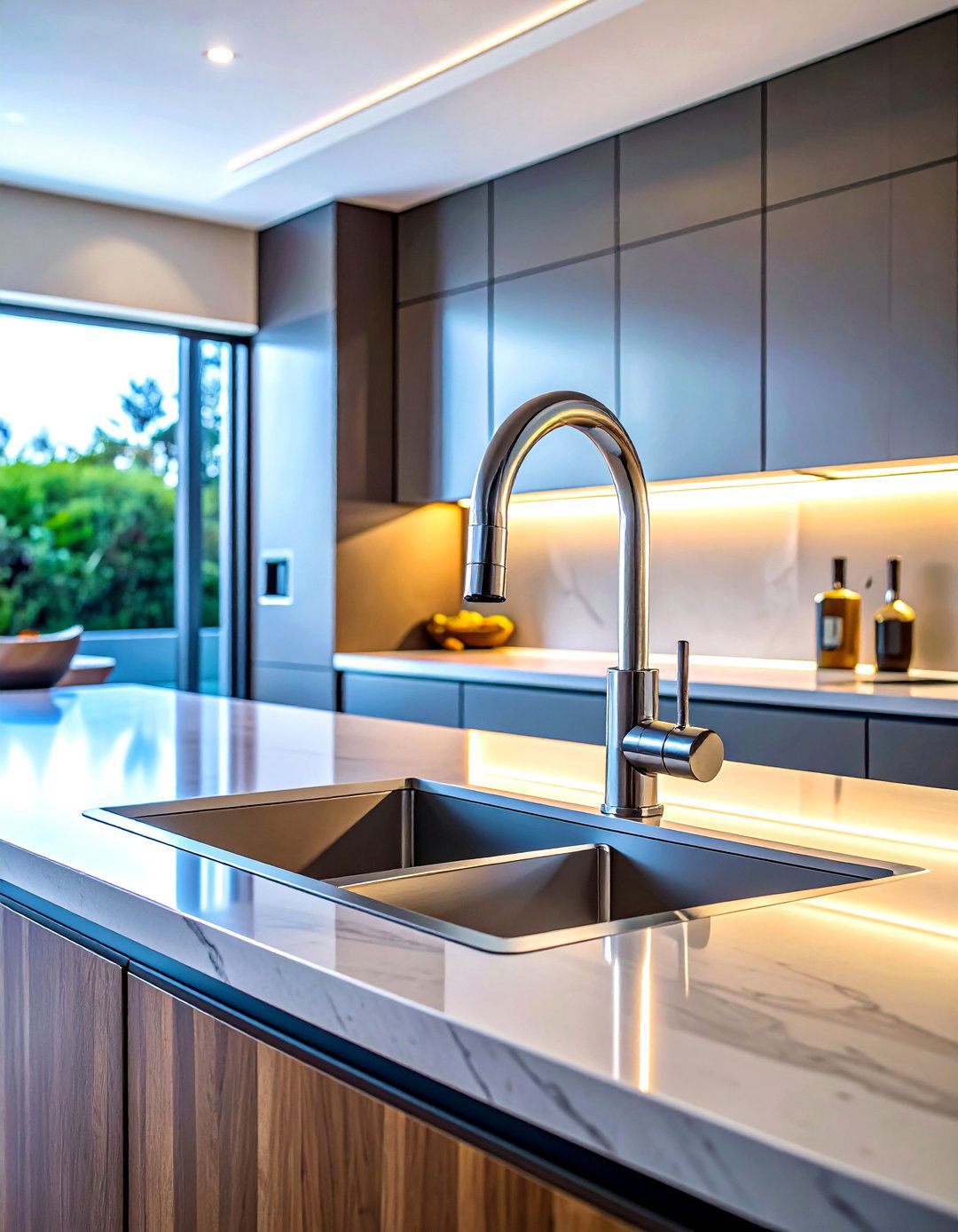 Voice Activated Kitchen Faucet - 30 touchless kitchen faucet ideas