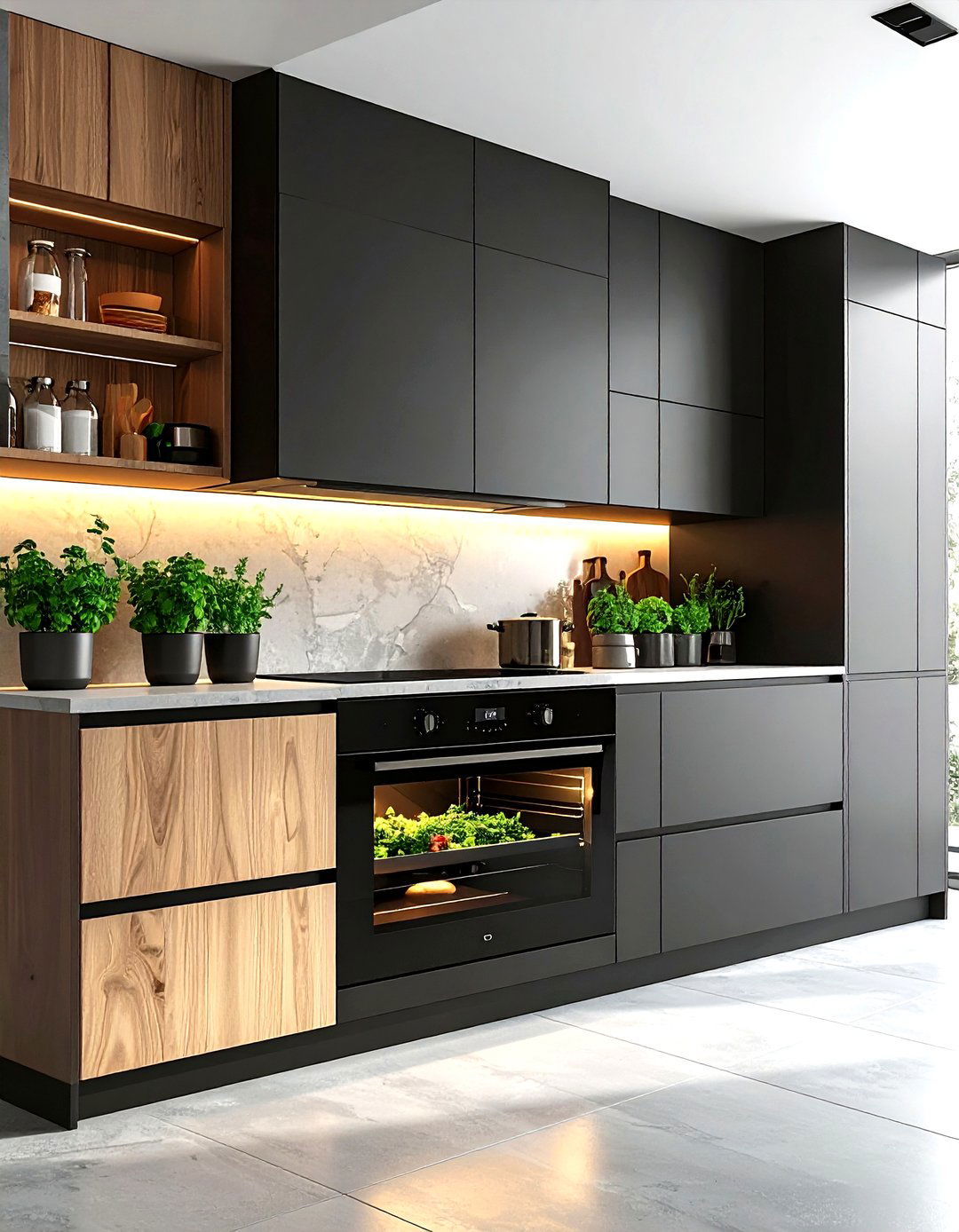 Voice Activated Oven - 30 kitchen automation ideas