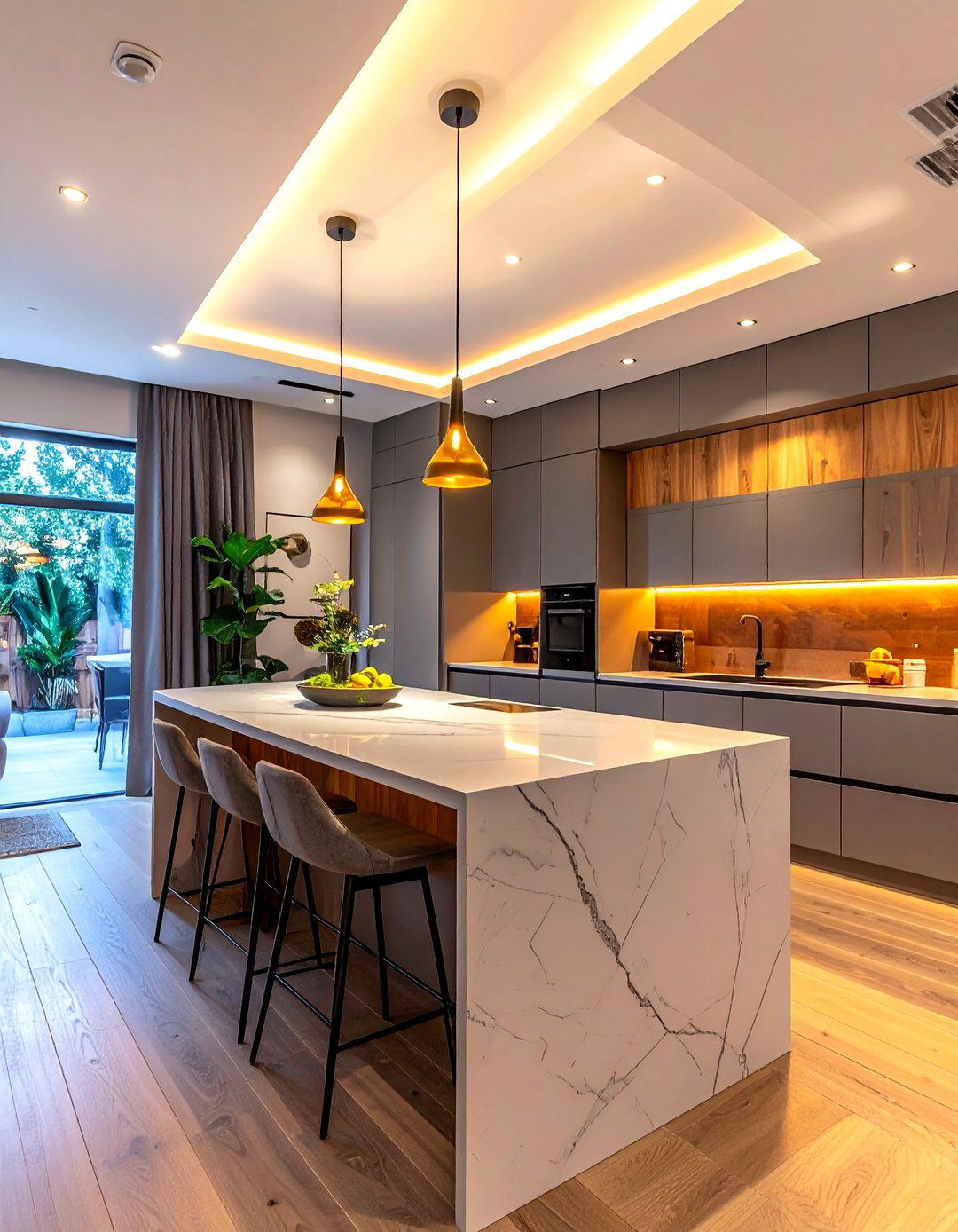 Voice Controlled Lighting - 30 touchless kitchen ideas