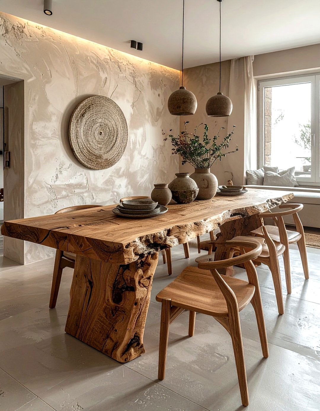 Wabi Sabi Dining - 30 Asian dining room ideas