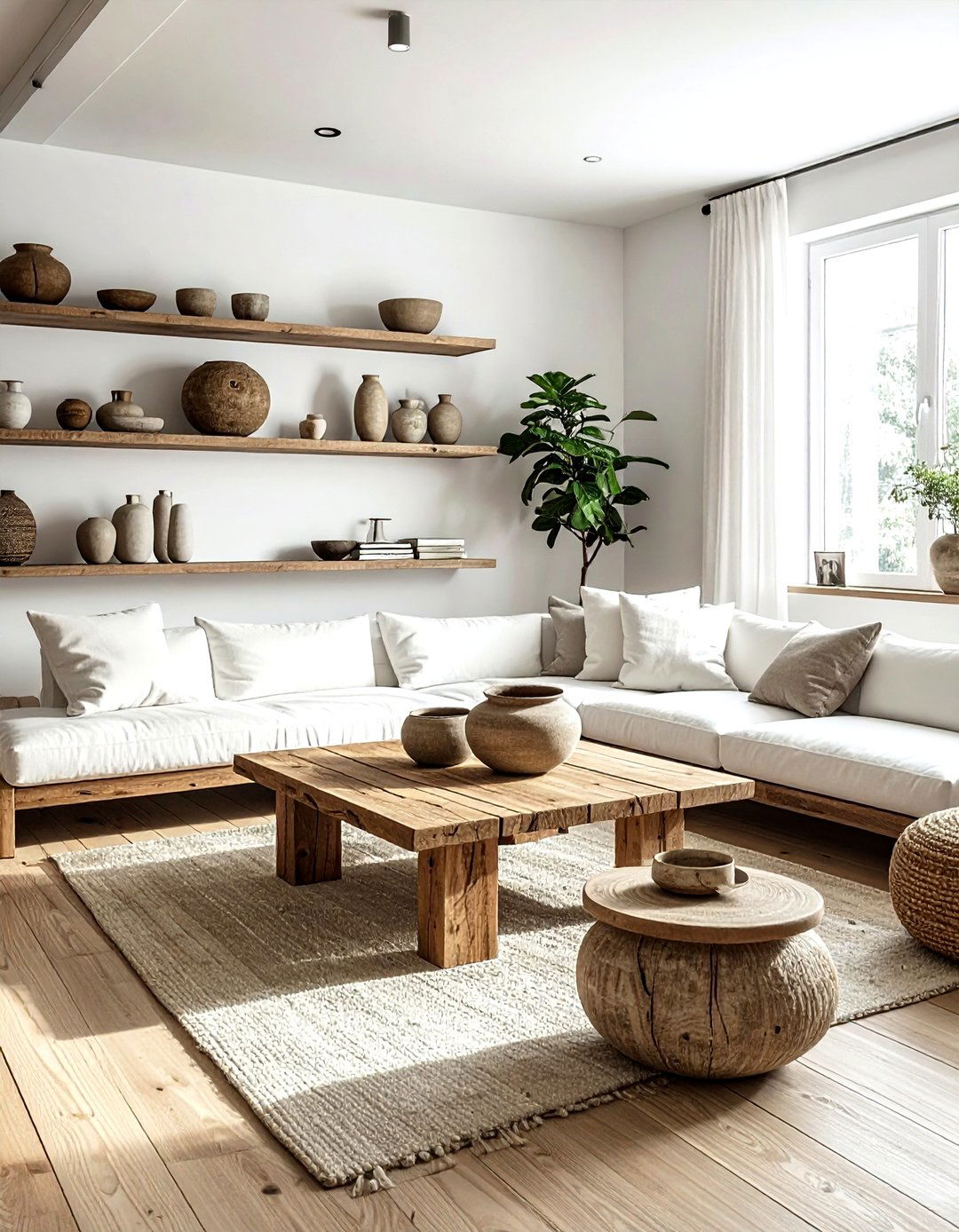 Wabi Sabi Living Room - 30 zen living room ideas